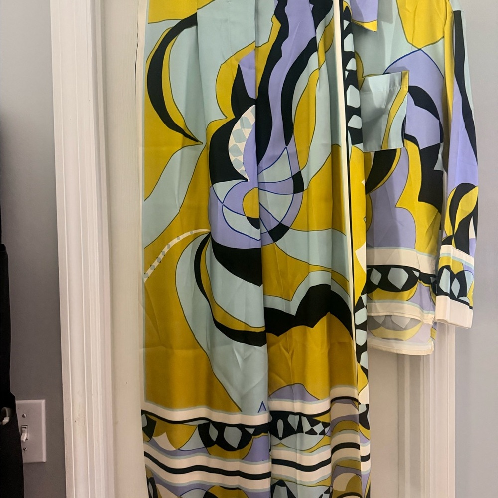 Colorful Abstract Patterned Skirt - Picture 4 of 8